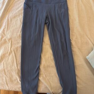 All in Motion Kids Blue Ribbed Leggings